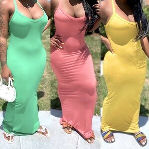 NWT Summer Maxi Dress (Mint)